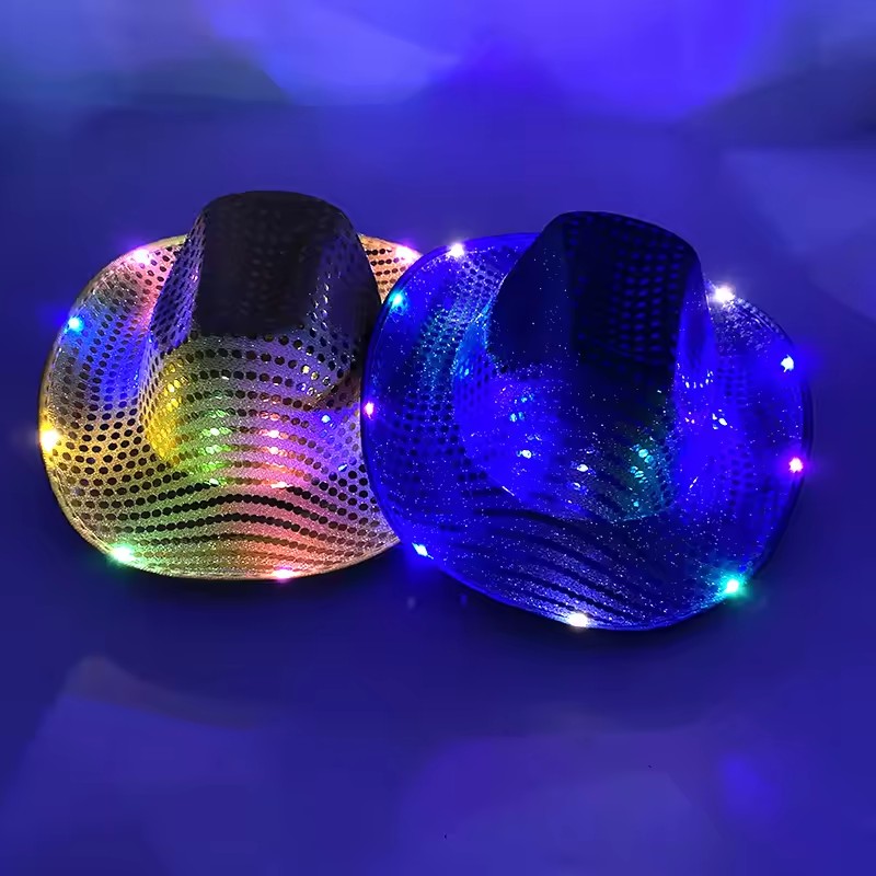 Blinky LED-Licht Cowboy Cowgir – Party Hat Cone Bewertung und Preis
