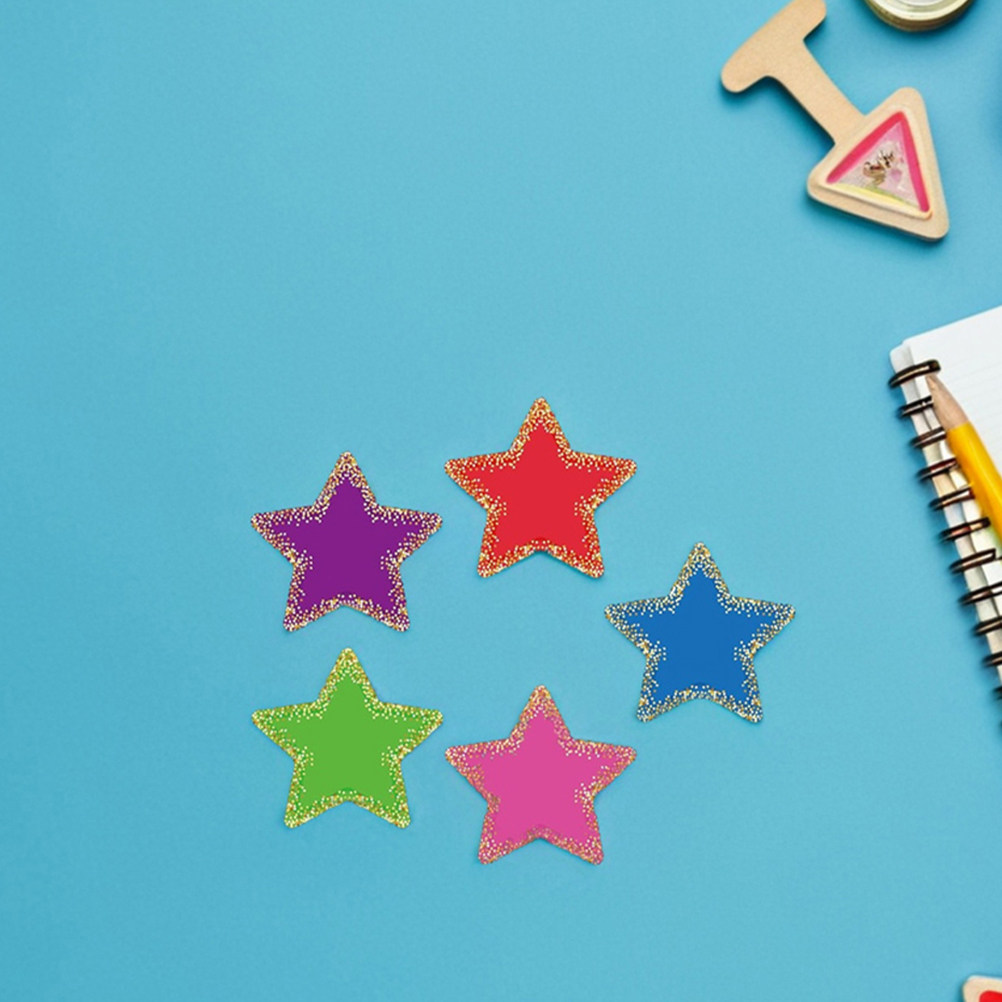 1 Set bunte Stern-Papieraussch – Papercraft Supply Confetti Bewertung und Preis