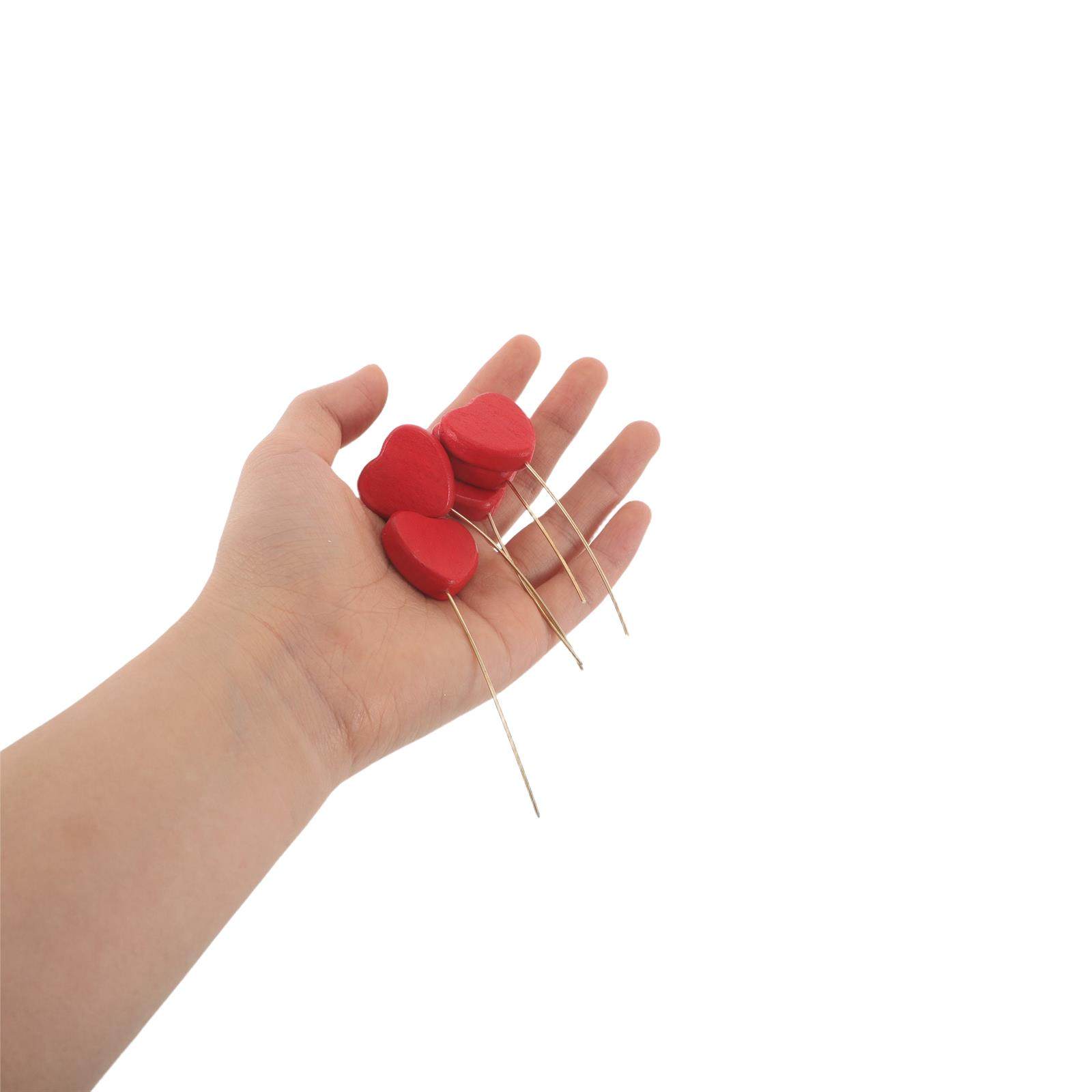 6 Stück Mini-Herzstäbchen aus  – Centerpiece Stick Bewertung und Preis
