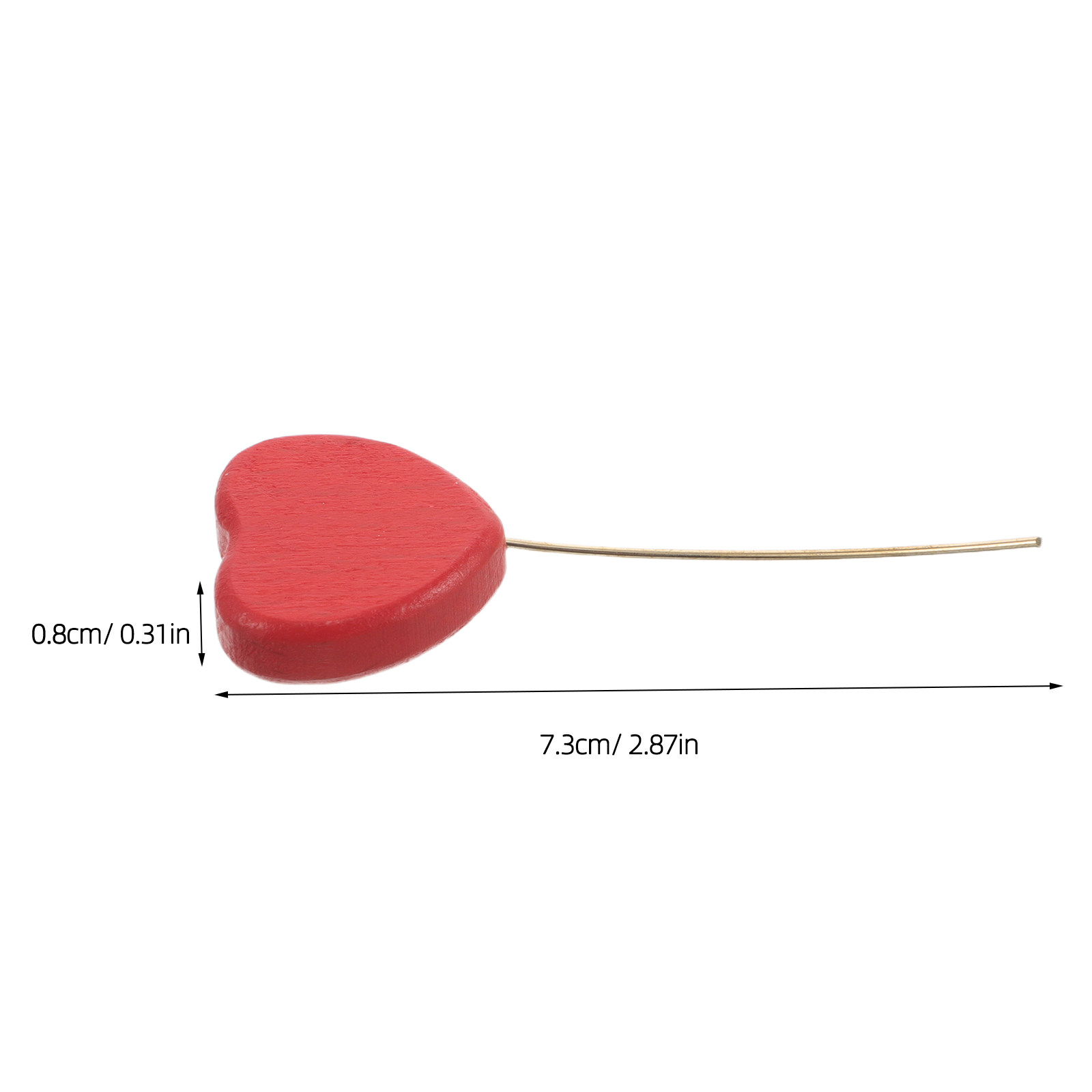 6 Stück Mini-Herzstäbchen aus  – Centerpiece Stick Bewertung und Preis