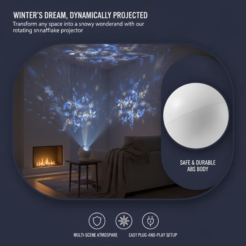 Weihnachts-Schneeflocken-LED-P – Event & Party Supply Photos Bewertung und Preis